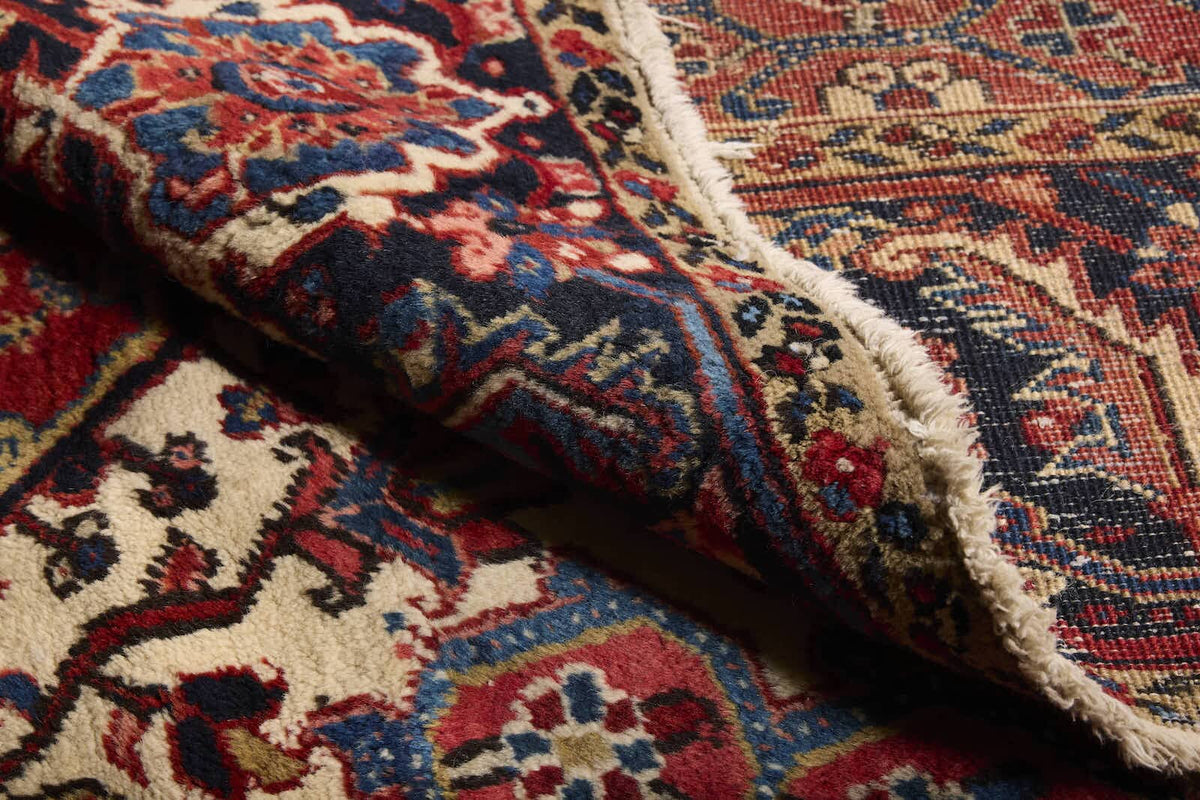 ANTIQUE PERSIAN HERIZ 9' 11 X 13' 7"