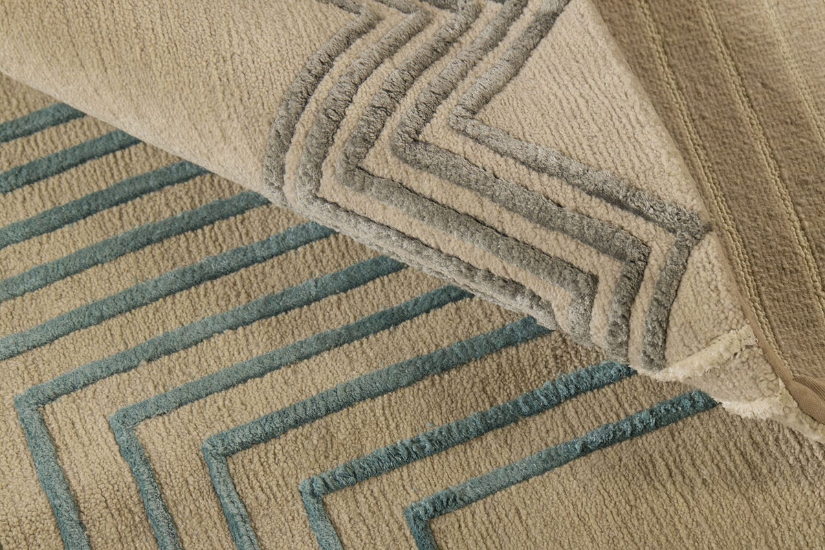 DORIS WHITE TEAL Detail 1