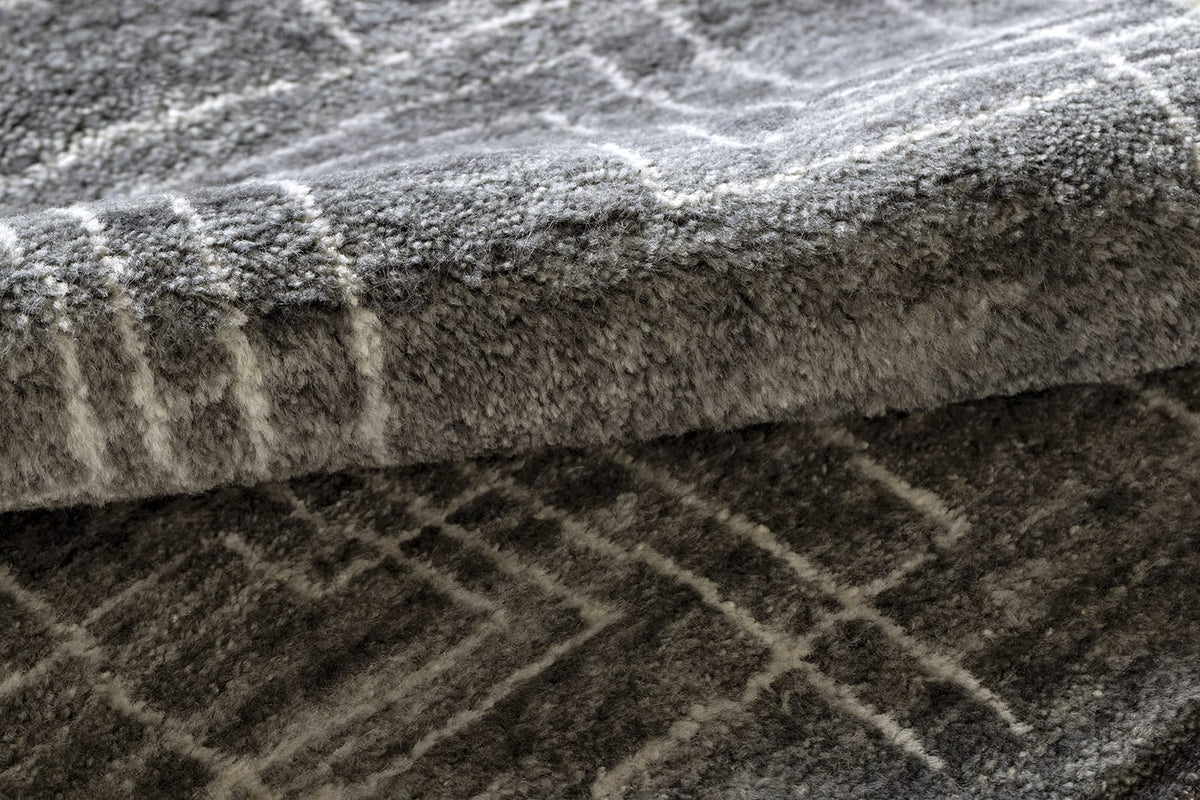 NEXUS CHARCOAL Rug detail image
