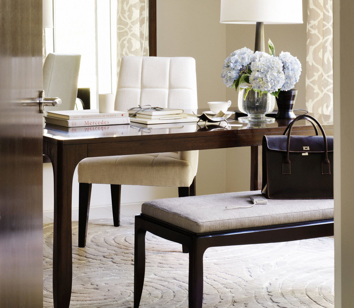 GALAXY ALABASTER Lifestyle room-image Tufenkian Artisan Carpets