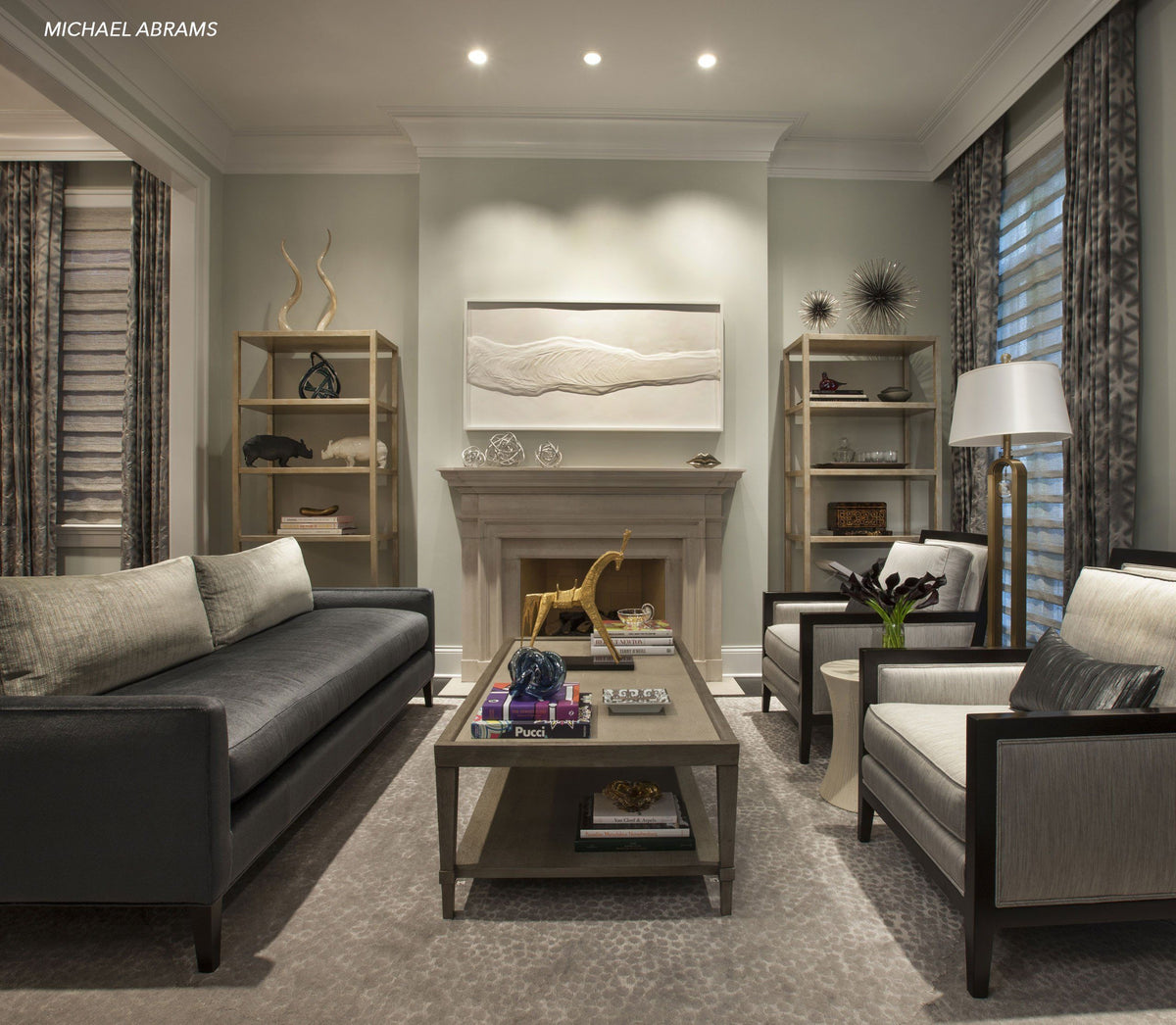 HARVEST MOON BLONDE Lifestyle room-image Tufenkian Artisan Carpets