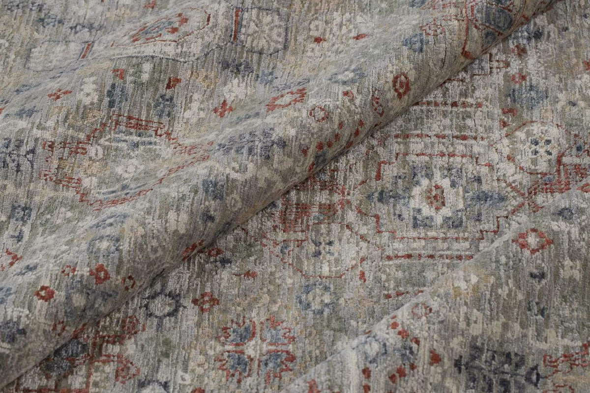 SHANTI SILVER Product Tufenkian Artisan Carpets