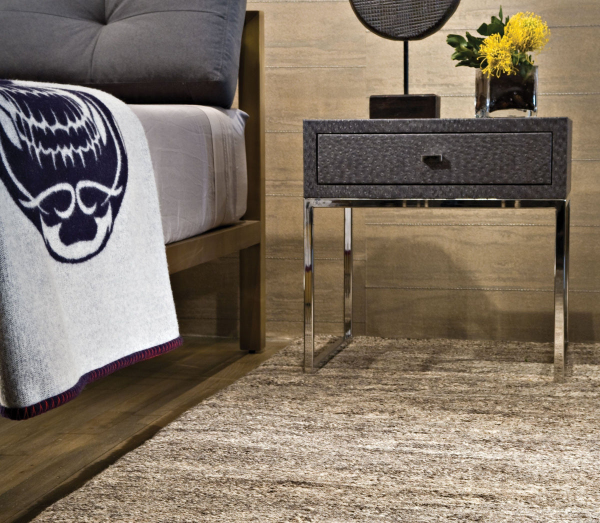 SPROUTS SHEEP'S GRAY Lifestyle room-image Tufenkian Artisan Carpets