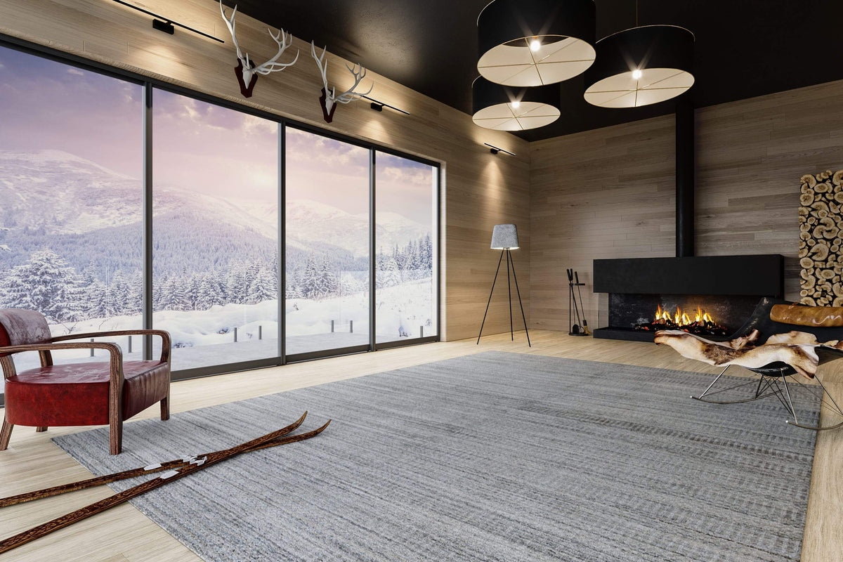 VELLUM BEIGE BLUE Product Tufenkian Artisan Carpets Lifestyle room-image