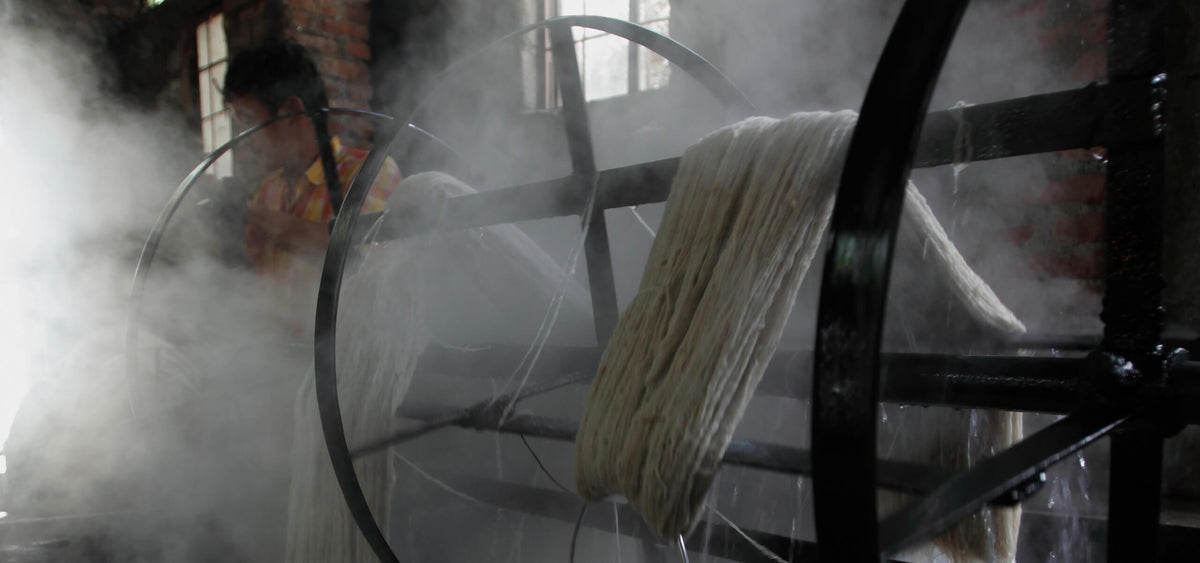 Rugs dyed with vegetable dye