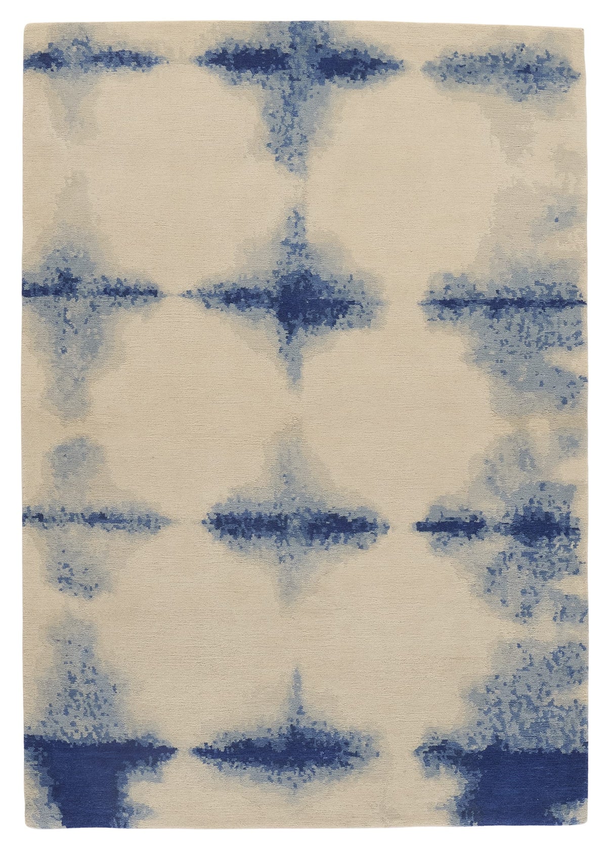 SHIBORI BLUE 4x6 SAMPLE