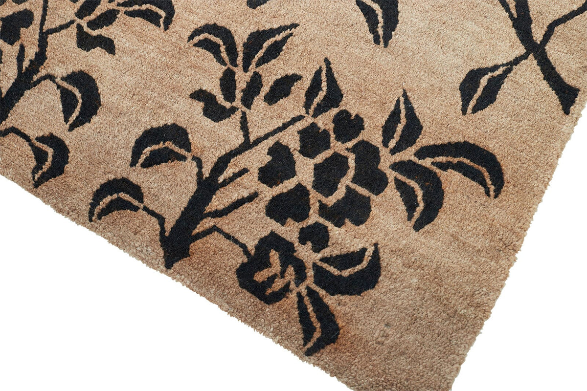 ANTIQUE TIBETAN KHADEN 2' 10" x 5' 7" Late 19th C Rug Detail 2
