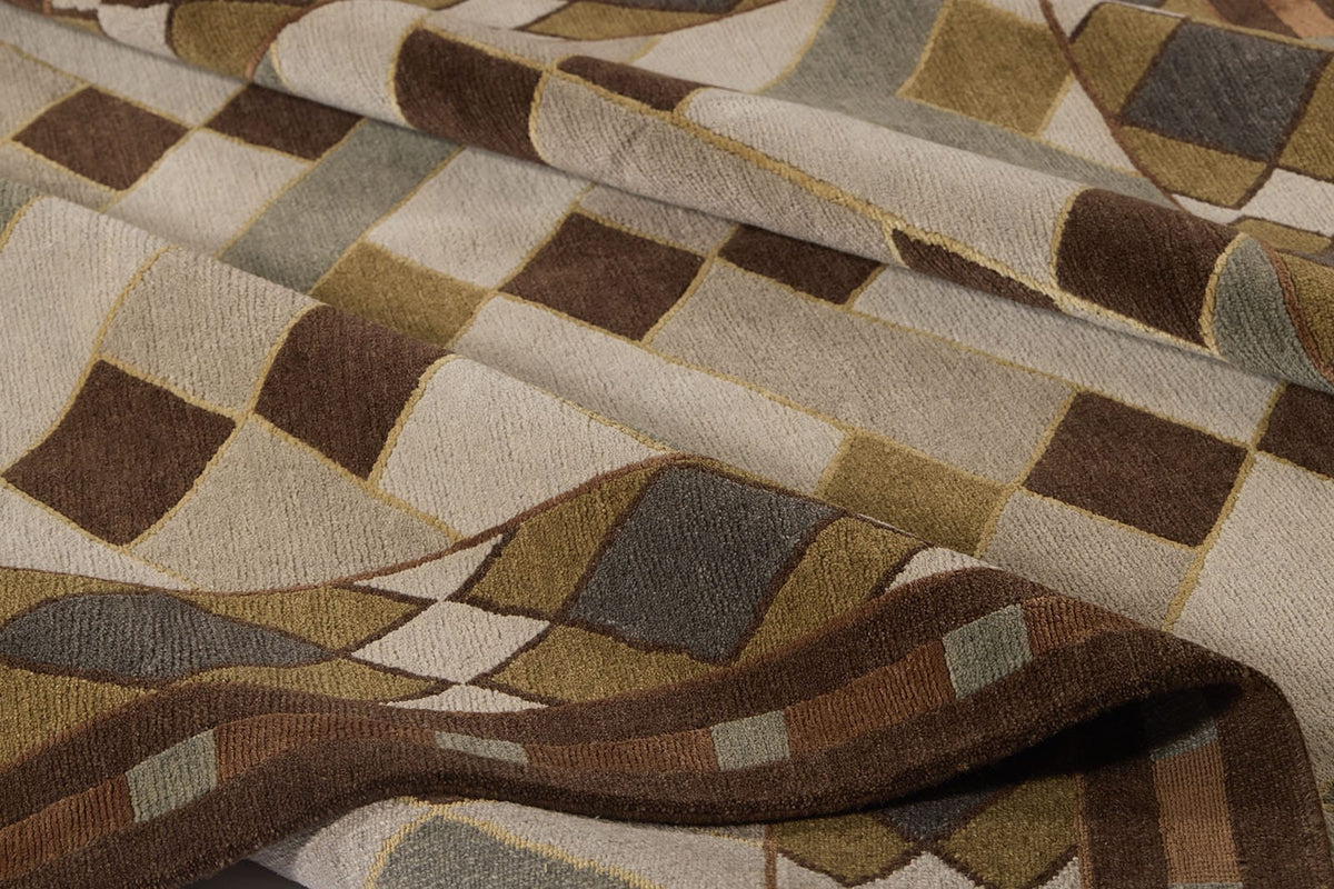 Geo Facet Natural Umber Detail 2