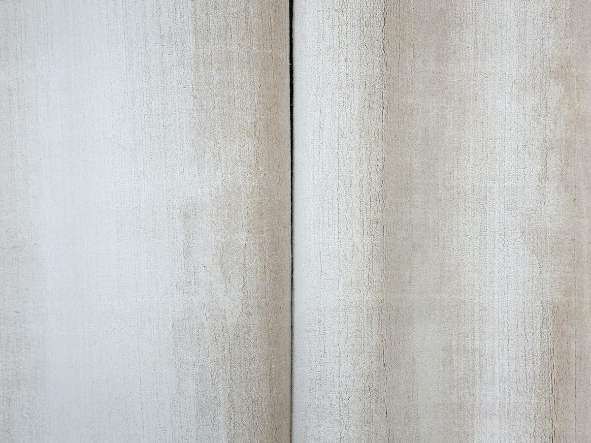NATURAL SILK LUXE SOLID 6MM PILE NATURAL WHITE