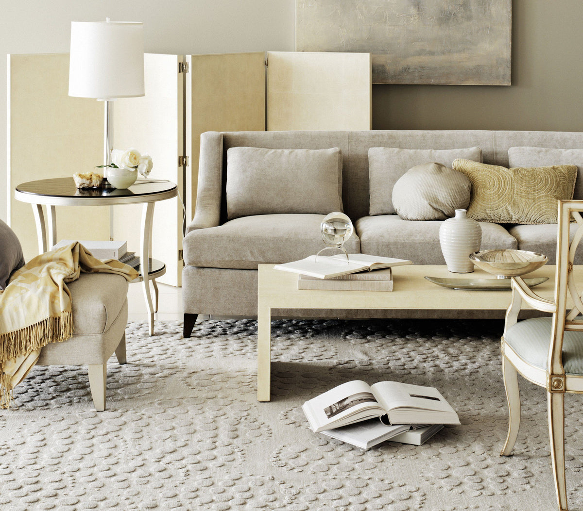 EFFERVESCENCE CHAMPAGNE Product Tufenkian Artisan Carpets Lifestyle room-image