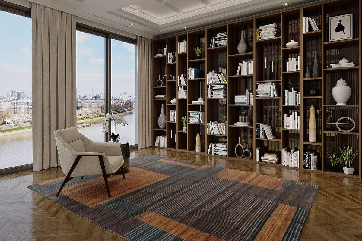 FACADE CHESTNUT Products Tufenkian Artisan Carpets Lifestyle room-image