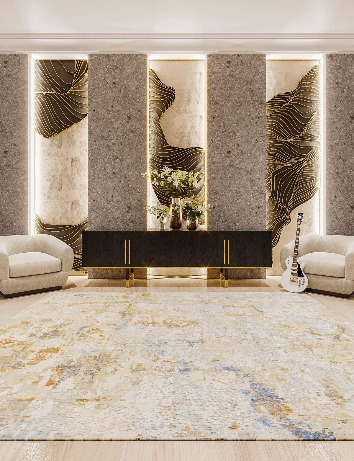 FRIEZE TOURMALINE Product Tufenkian Artisan Carpets Lifestyle room-image