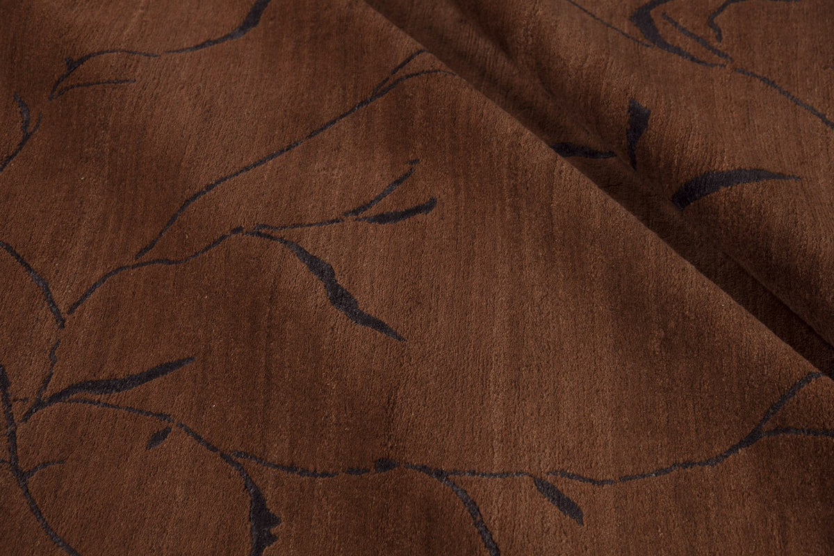 ICEPLUM W/ LINEN PAPRIKASH CUSTOM SAMPLE Product Tufenkian Artisan Carpets Lifestyle room-image